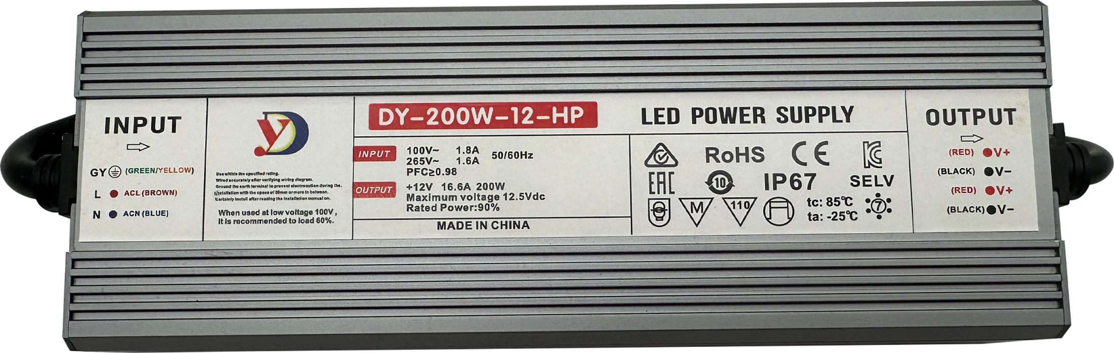 DY-200W-12/24-HP original product